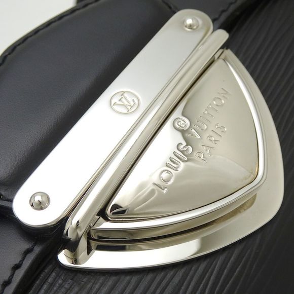 Louis Vuitton Epi Pochette Montaigne Noir Handbag - Picture 5 of 7